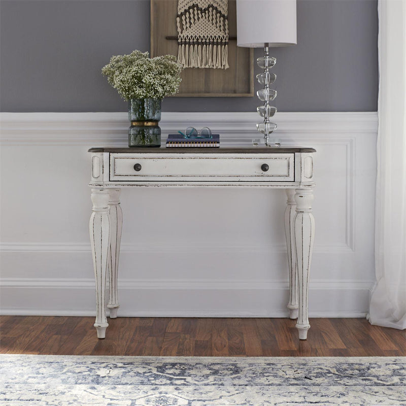 Liberty Magnolia Manor Accent Vanity Desk in Antique White