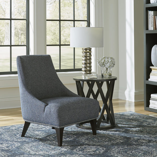 Kendall Upholstered Accent Chair - Blue image
