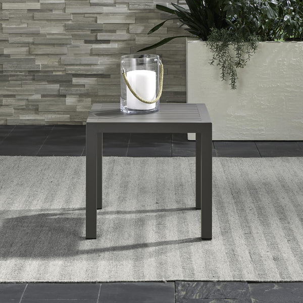 Plantation Key Outdoor End Table - Granite image