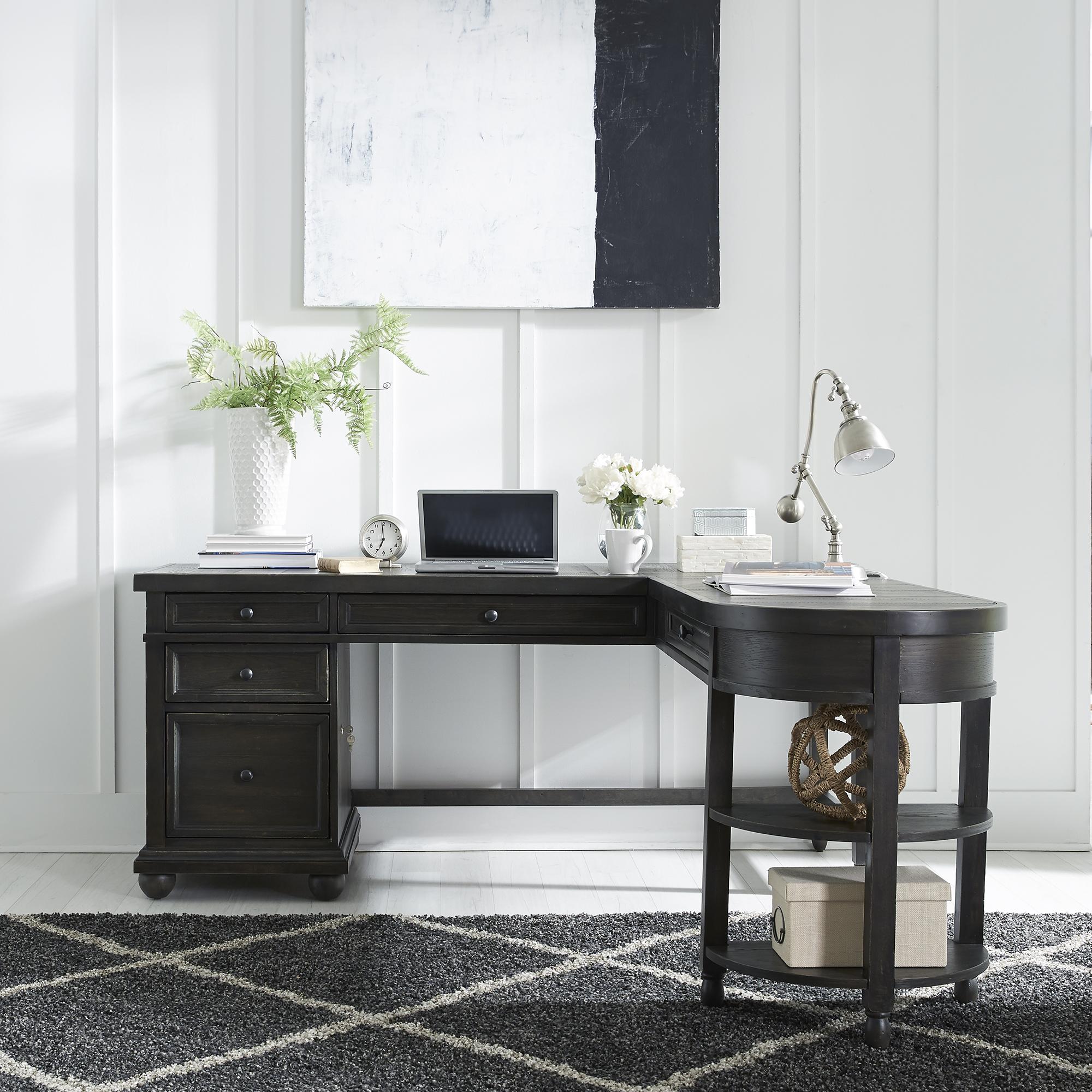 Harvest Home Opt L Shaped Desk Set
