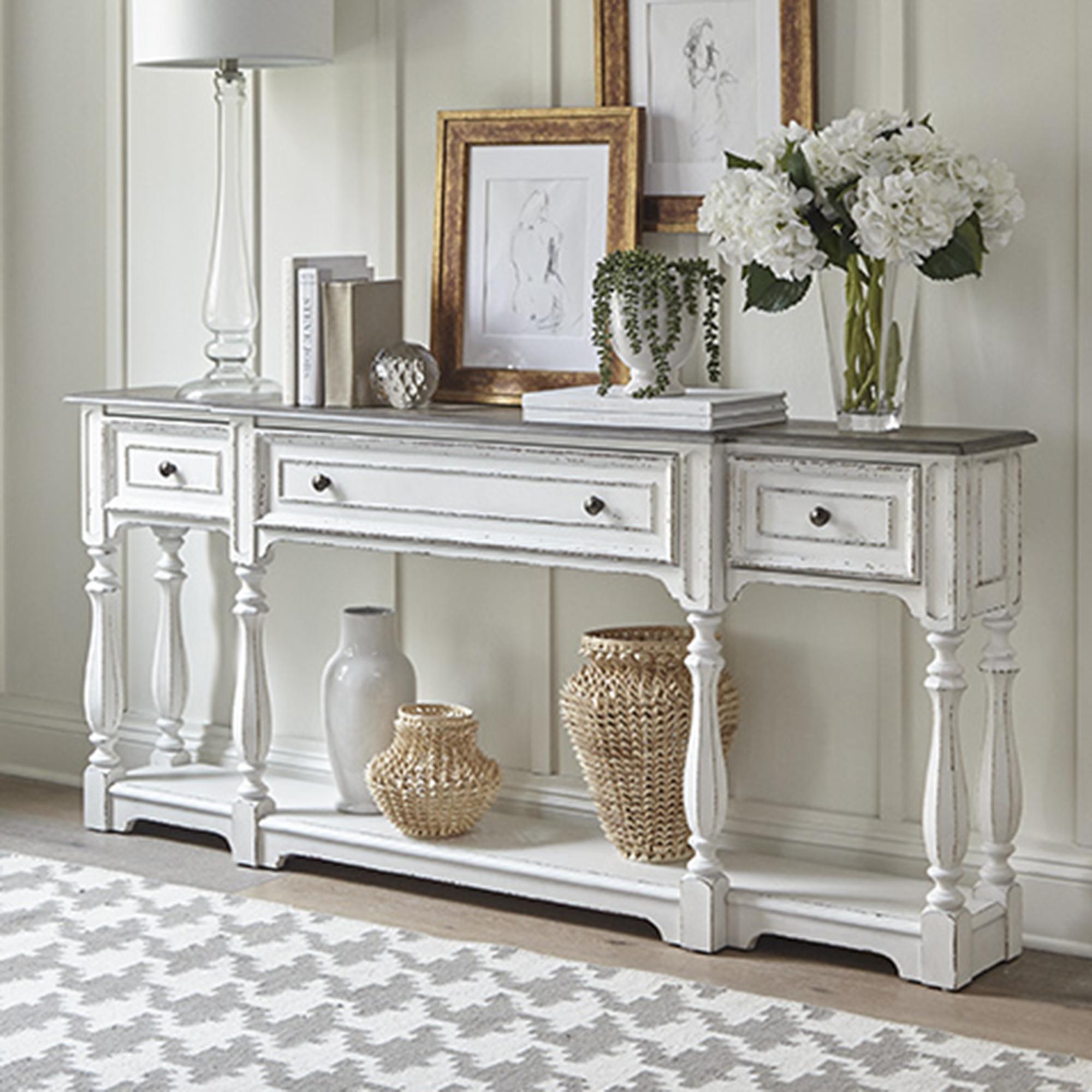 Magnolia Manor 72 Inch Hall Console Table
