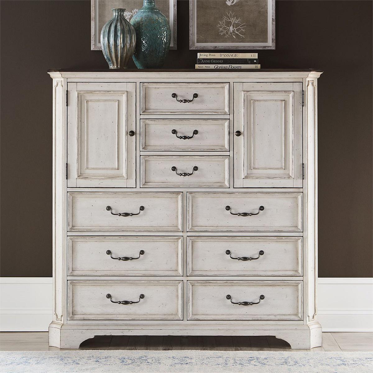 Liberty Abbey Road Dressing Chest in Porcelain White