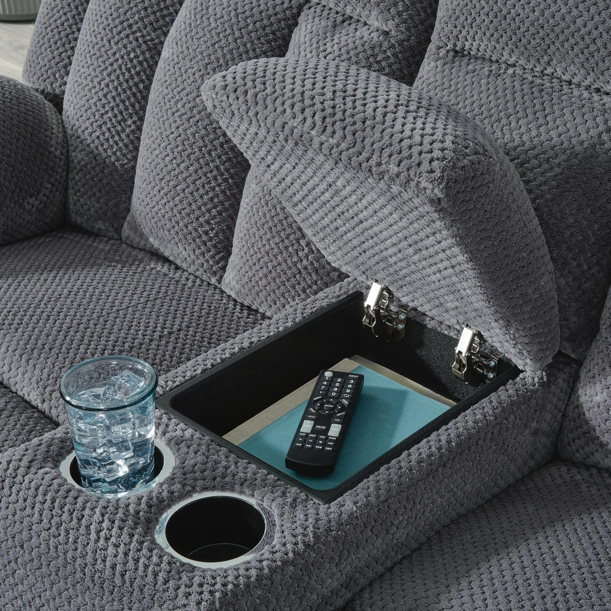 Observation Power Reclining Loveseat with Console