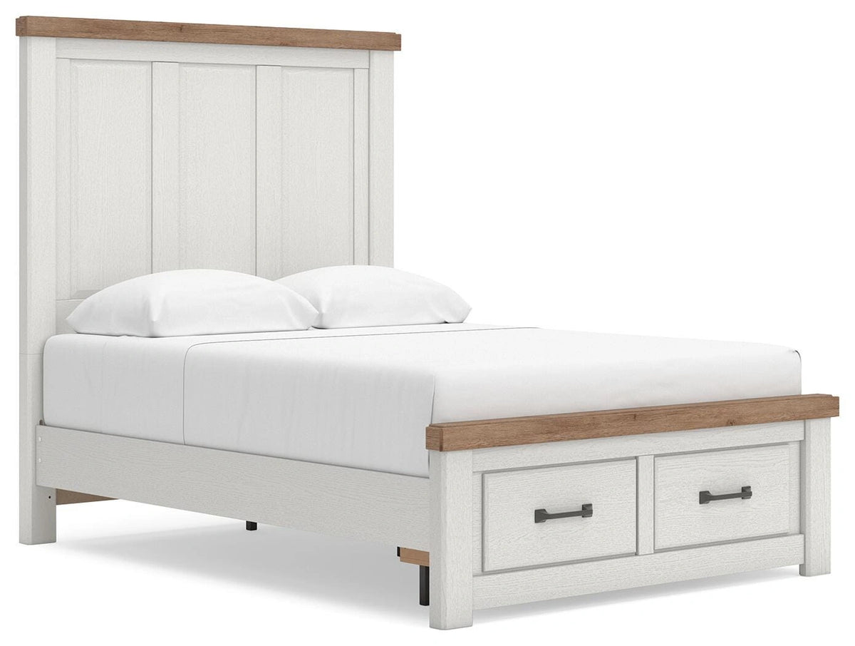 Ashley Savonport Full Panel Storage Bed