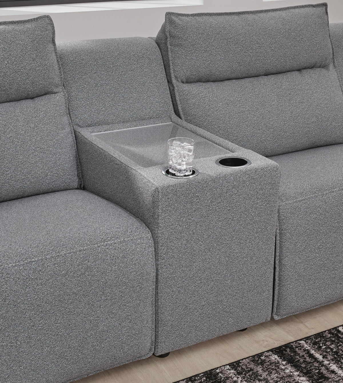 Modmax Reclining Sectional with Console